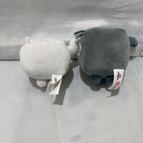 Pet Simulator Cats Plush Toy Set Multi-Character White Grey Stuffed Collectible - Picture 5 of 16